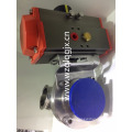 Stainless Steel Electric Sanitary Welded Butterfly Valve